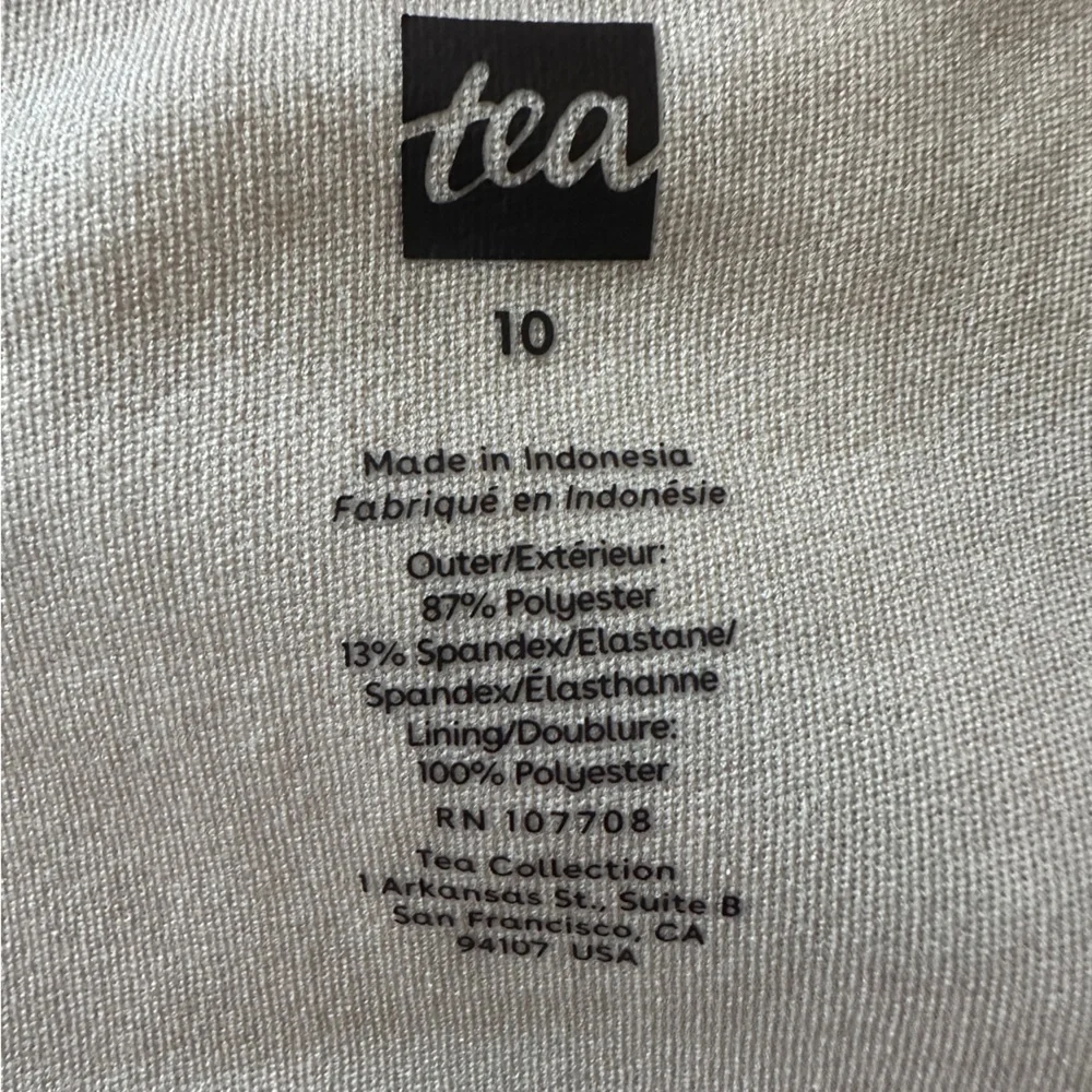 Tea Collection One Piece- Lemon Halter top- Swim Bathing Suit Size 10 Girls